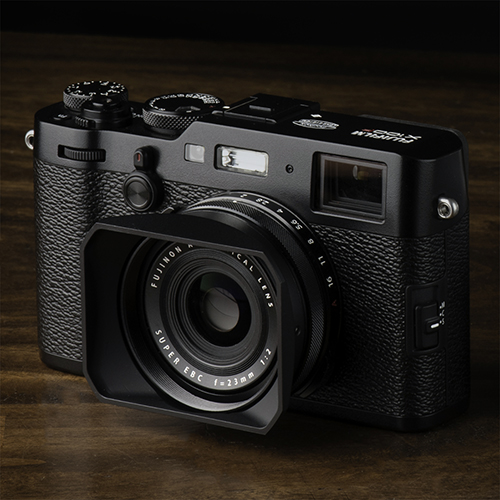 スクエアフード Model V | FUJIFILM X100シリーズ専用フード＜アルミ製 ...