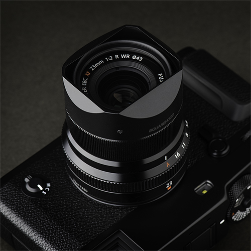 FUJIFILM XF35mmF2R WR B フード&プロテクト付