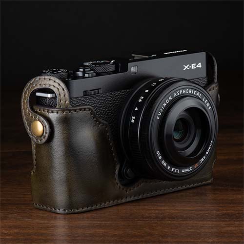 KAZA FUJIFILM X-E4専用ハーフレザーケース KAZA | カザ| カメラバッグ 