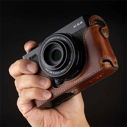 KAZA FUJIFILM X-E4専用ハーフレザーケース KAZA | カザ| カメラバッグ 