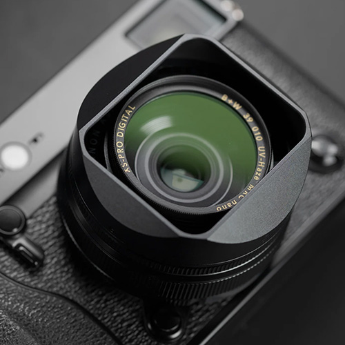 SQUAREHOOD�b�X�N�G�A�t�[�h�bFUJIFILM XF27mmF2.8 / XF27mmF2.8 R WR��p�t�[�h�iVer.2�j