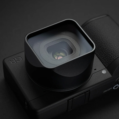 SQUAREHOOD�b�X�N�G�A�t�[�h RICOH  GR IV�V���[�Y��p�A���~�t�[�h�bGLASS�b�t�B���^�[�g�����f���bType2