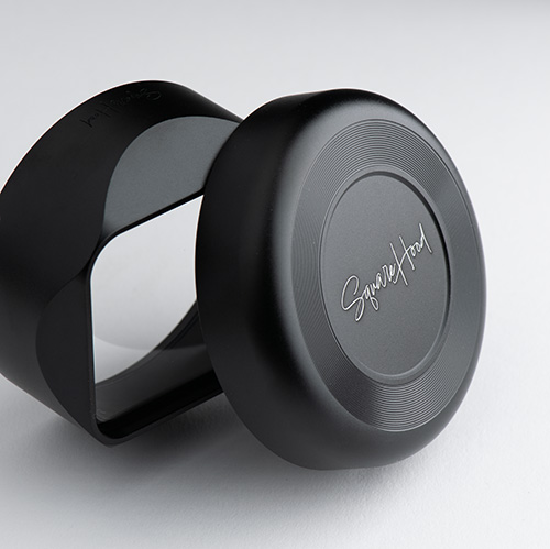 SQUAREHOOD�b�X�N�G�A�t�[�h RICOH  GR IV�V���[�Y��p�A���~�t�[�h�bGLASS�b�t�B���^�[�g�����f���bType2